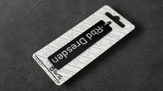 Eisenbahn "eloxiertes Alu Schild" individueller Schlüsselanhänger (Laser) RailTag