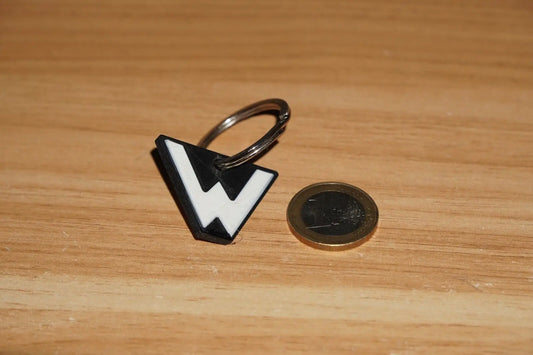 Eisenbahn Wartesignal Schlüsselanhänger RailTag