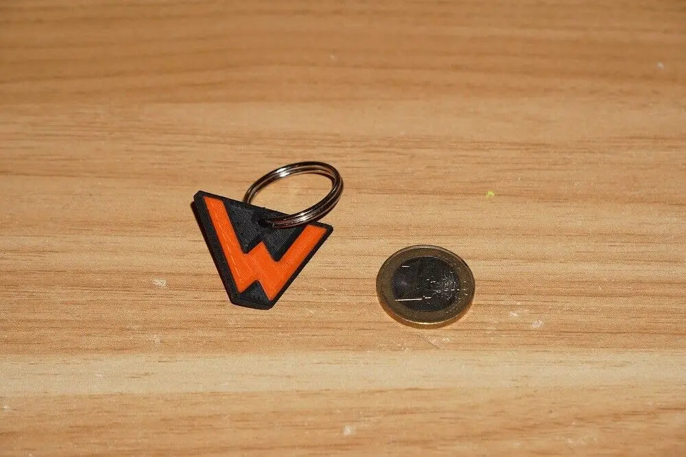 Eisenbahn Wartesignal Schlüsselanhänger RailTag