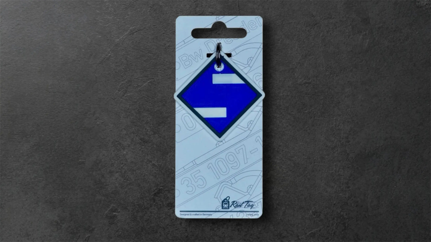 Eisenbahn El-Familie Schlüsselanhänger