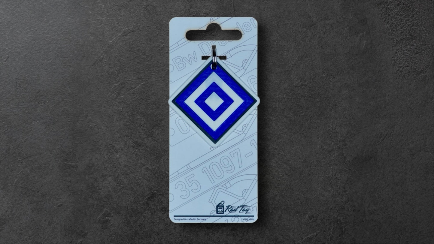 Eisenbahn El-Familie Schlüsselanhänger