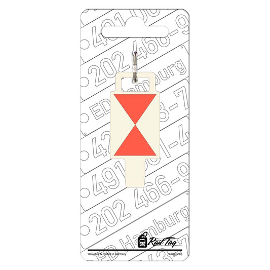 Railway Train End/Zg2 Keychain